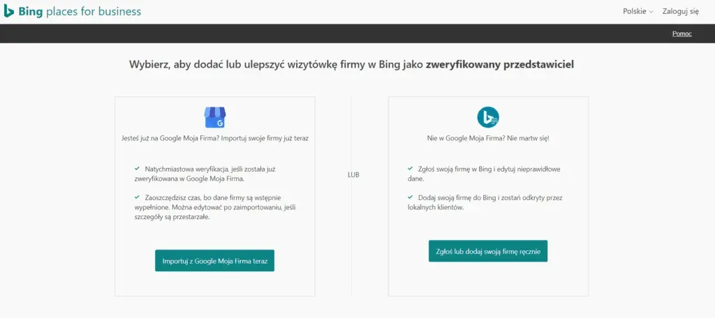 Bing business profile SEO