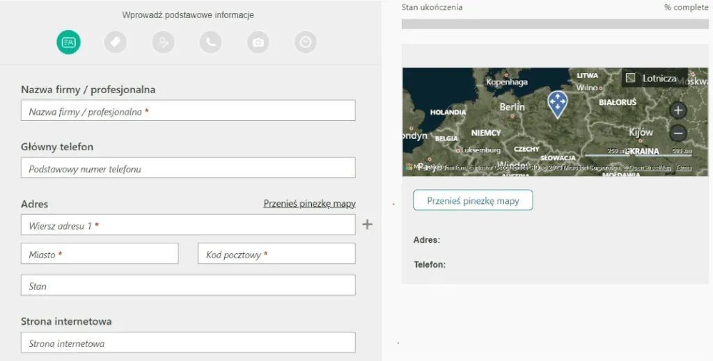 Bing business profile SEO