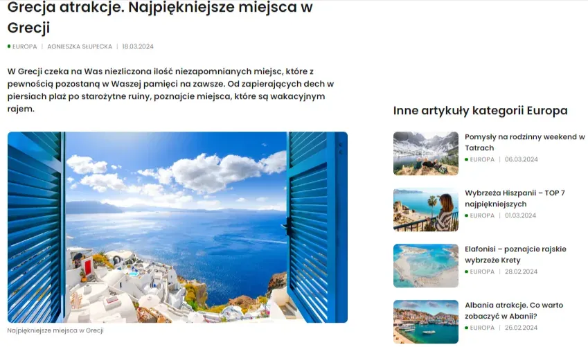 travel agency blog