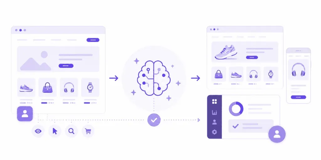 Personalisation on a website
