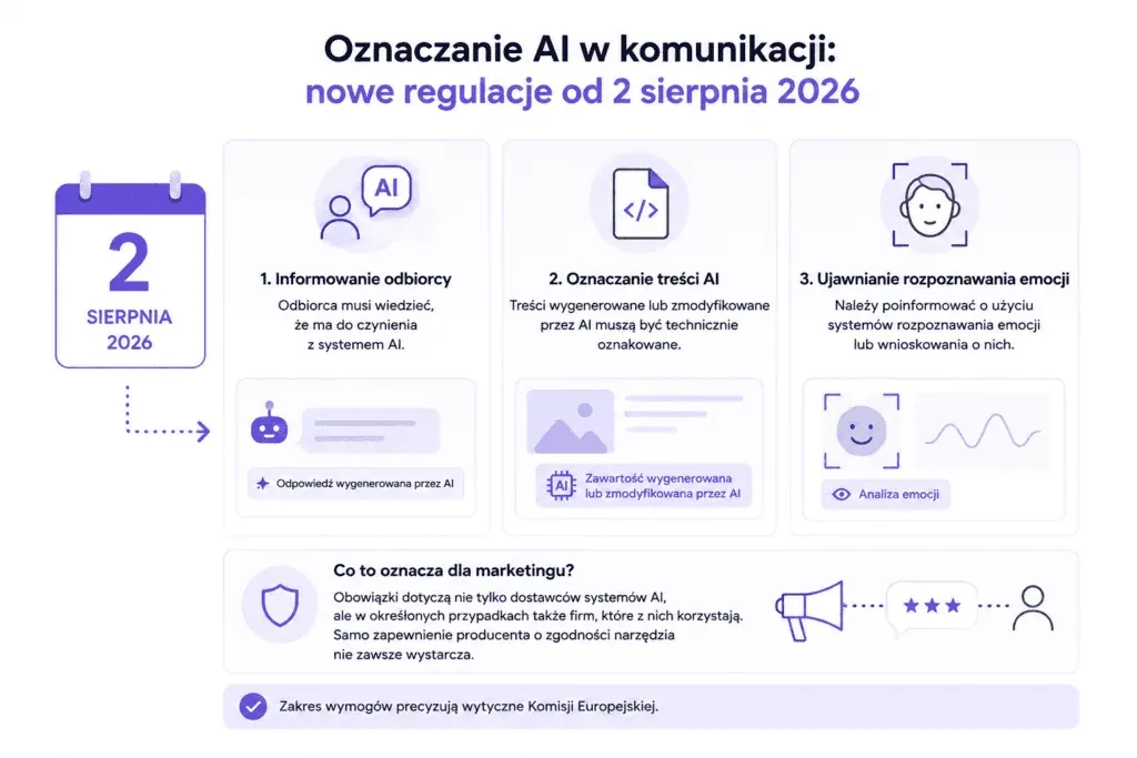 Labelling AI in communication