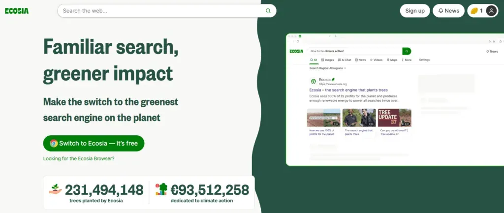 Ecosia