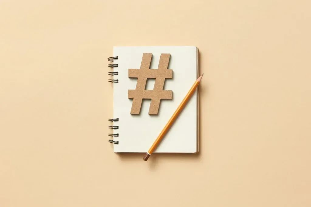 how to use hashtags