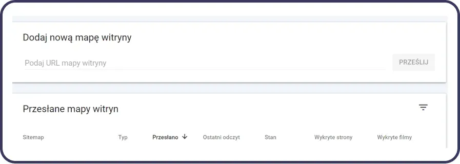 sitemap errors and indexing