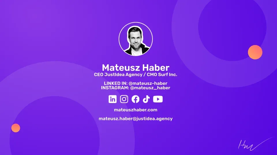 Mateusz Haber - Profit is king