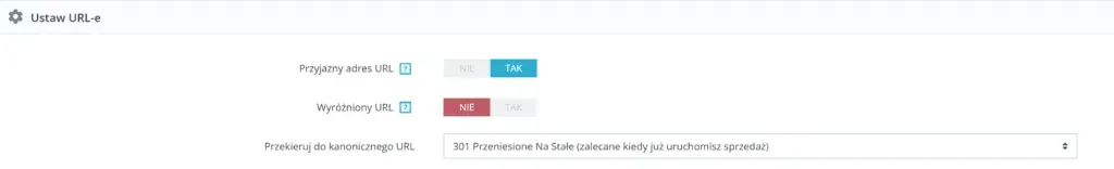 PrestaShop friendly URLs