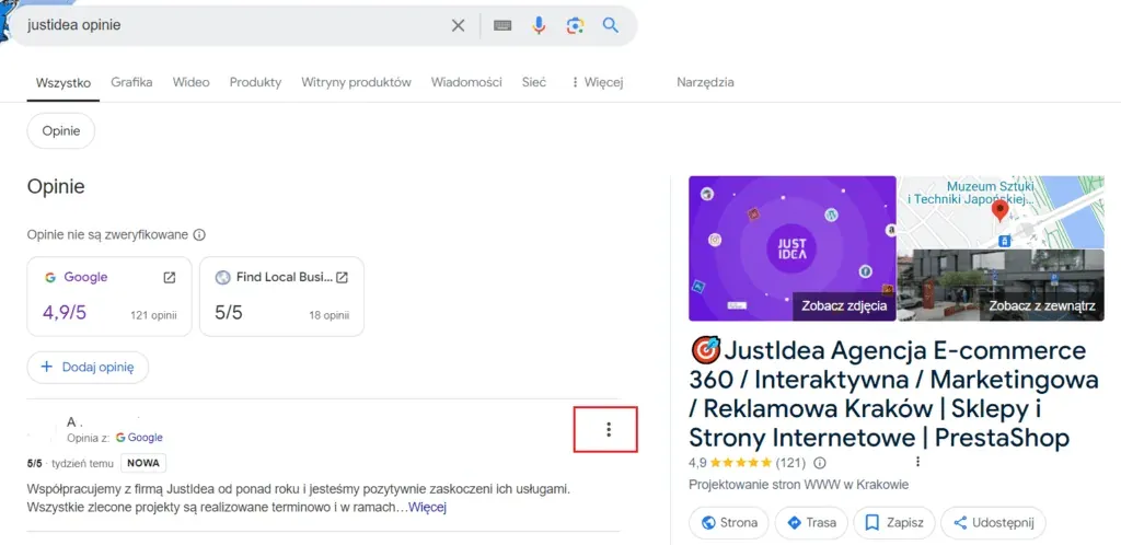 Removing negative Google reviews