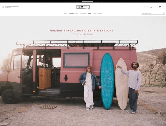 Surf Inc. - nasz własny sklep e-commerce