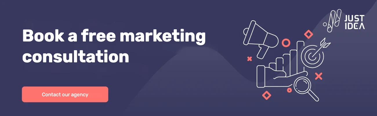 Book a free marketing consultation. Contact our agency