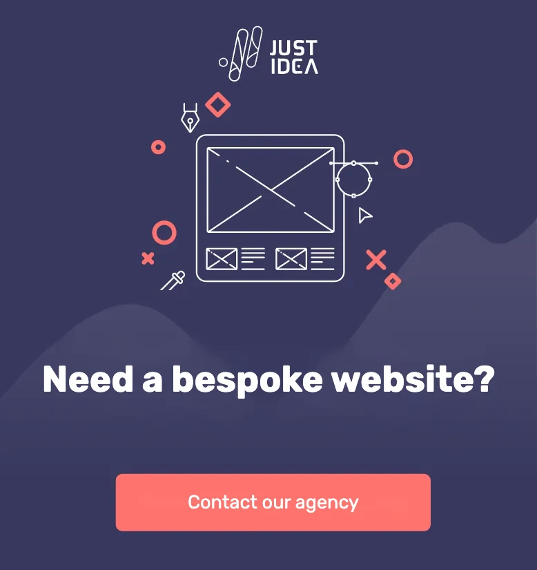 Need a bespoke website? Contact our agency