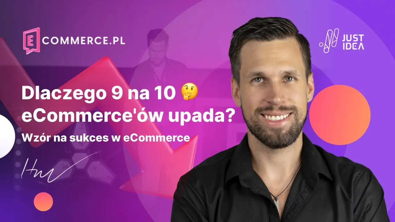 Mateusz Haber on stage at Event.Ecommerce.pl 2.0