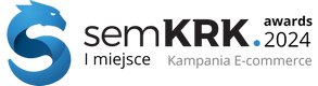semKRK awards 2024 I miejsce Kampania E-commerce